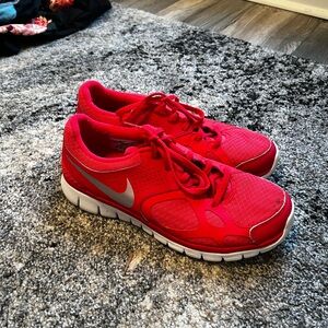 Nike Red Athletic Sneakers